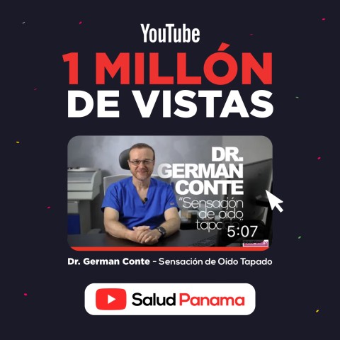 Dr. German Conte logra 1 millón de vistas de vídeo en YouTube