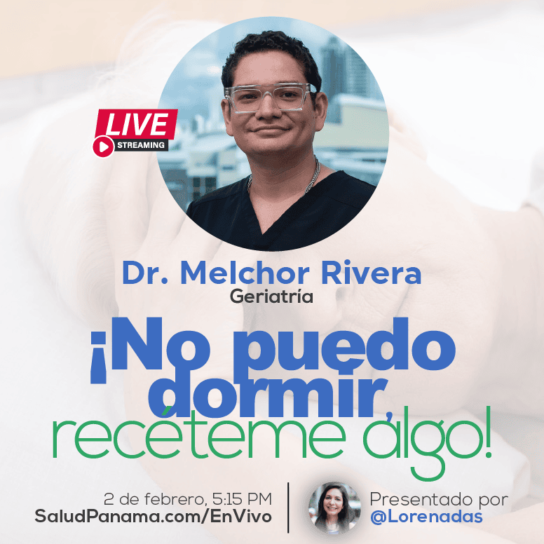 ¡No puedo dormir, receteme algo!, con el Dr. Melchor Rivera