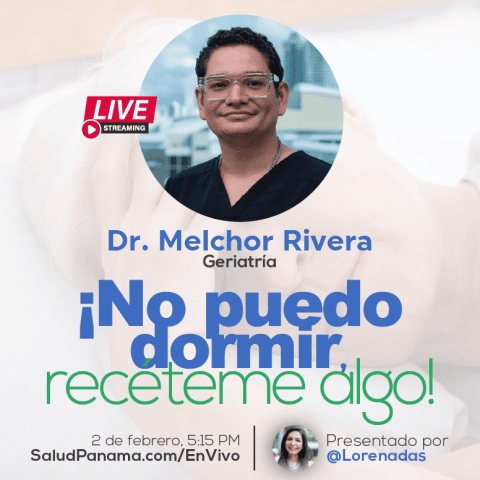 ¡No puedo dormir, recéteme algo!, con el Dr. Melchor Rivera