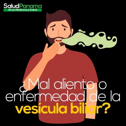 ¿Mal aliento o enfermedad de la vesícula biliar?