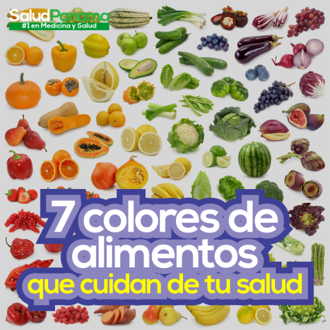 7 colores de alimentos que cuidan de tu salud