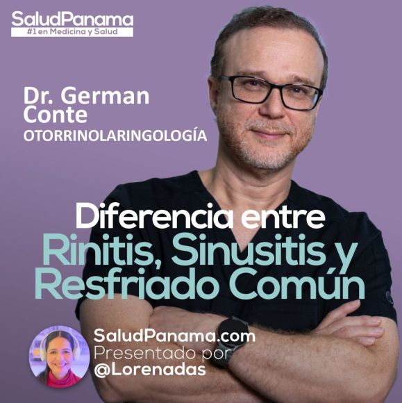 Diferencias entre Rinitis, Sinusitis y Resfriado Común