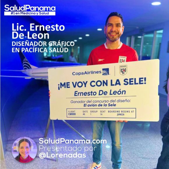 Ernesto De Leon: Diseñador del Avión de la Sele de Panamá