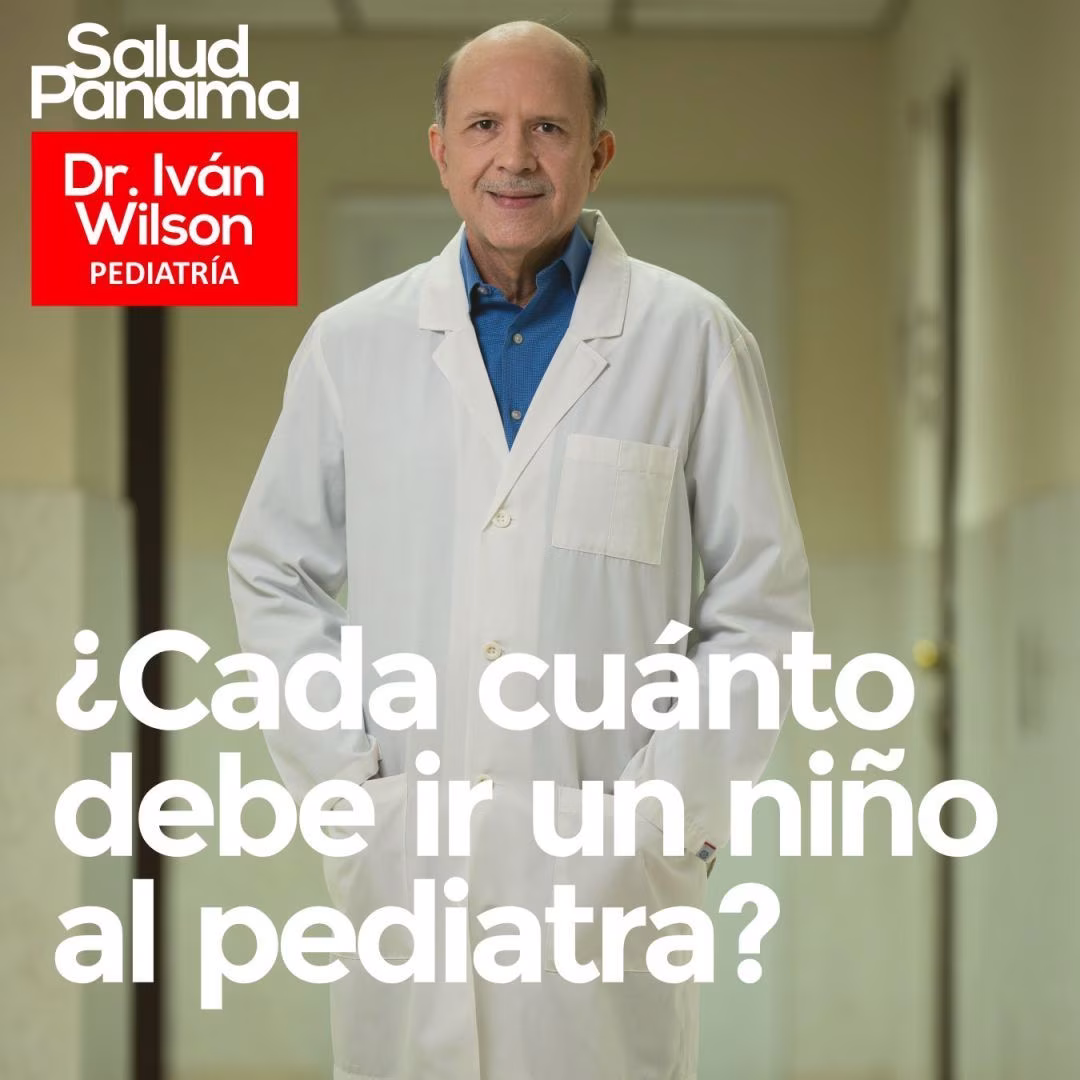 ¿Cada cuánto debe ir un niño al pediatra?