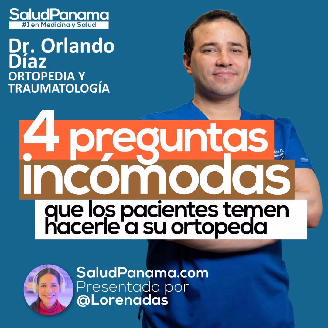 4 preguntas incómodas que los pacientes temen hacerle a su ortopeda