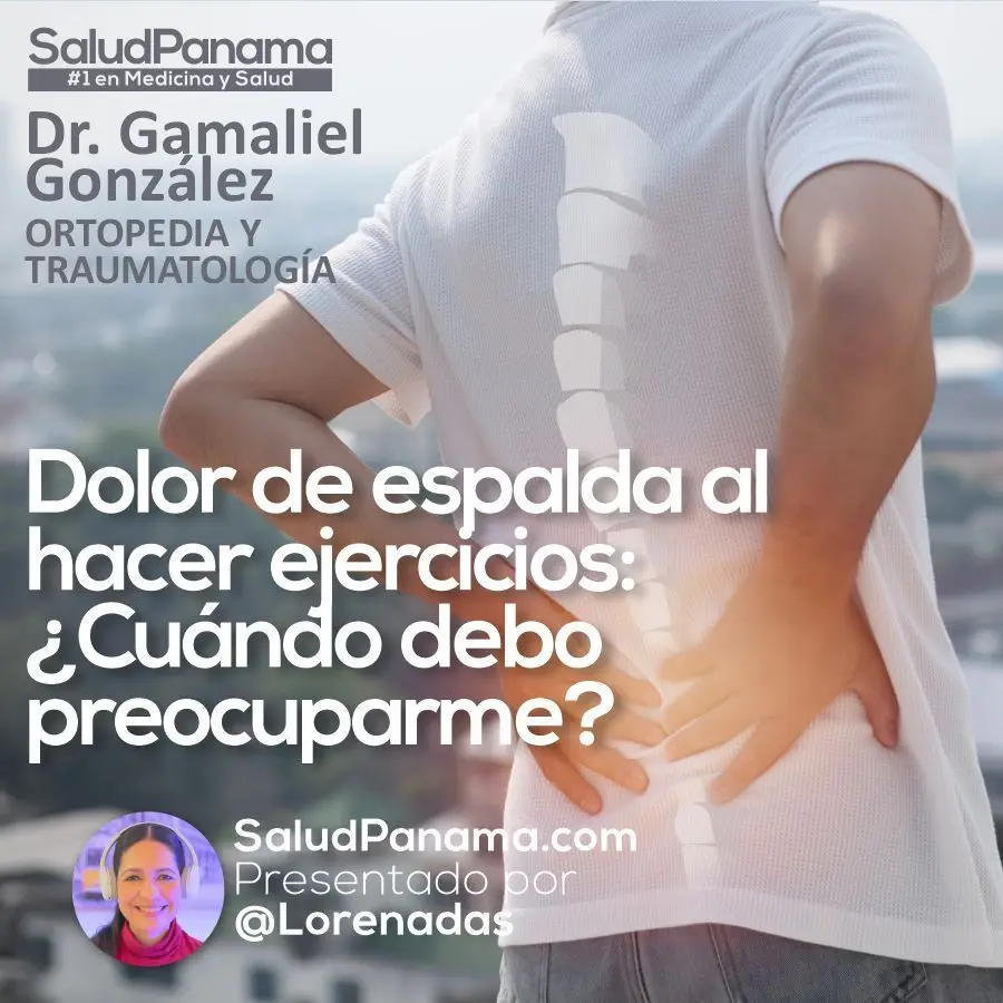 Dolor de espalda al hacer ejercicios: ¿Cuándo debo preocuparme?