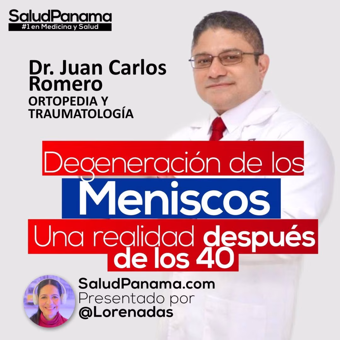 Degeneración de los Meniscos: Una realidad después de los 40