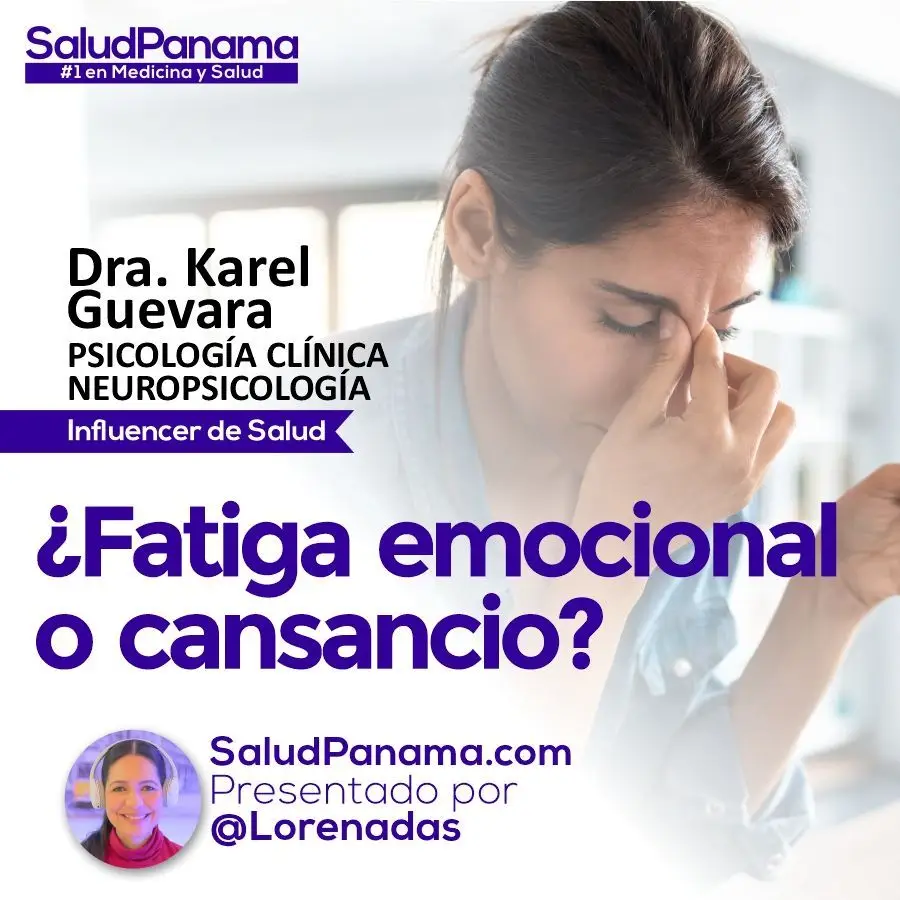 ¿Fatiga emocional o cansancio?