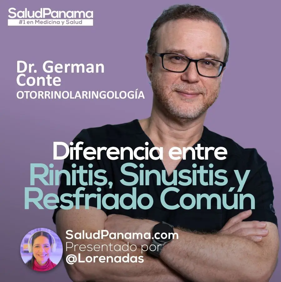 Diferencias entre Rinitis, Sinusitis y Resfriado Común